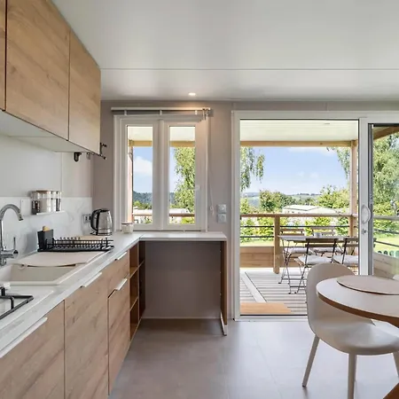 Camping Papillon Bouillon - Vakantiehuis Premium Rustige Locatie *