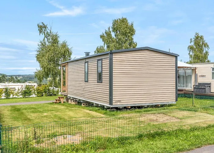 Camping Papillon Bouillon - Vakantiehuis Premium Rustige Locatie Chalet Bouillon